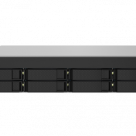 купить Сетевой RAID-накопитель, 8 отсеков 3,5*/2,5*, 2 порта 2,5 GbE,  2 порта 10 GbE SFP+, стоечное исполнение, 2 блока питания. ARM Cortex-A57 Annapurna Labs AL-324 1,7 ГГц, 4 ГБ DDR4. Направляющие в комплект поставки не входят. в Алматы фото 1