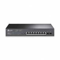 купить Коммутатор PoE Smart GbE  8-портовый Tp-Link TL-SG2210MP <8-Port Gigabit Smart   2 SFP, PoE 802.3af/at (power budget of 150W) > в Алматы фото 2