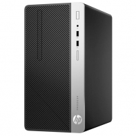 купить ПК HP ProDesk 400 G6 MT / GOLDHE / i3-9100 / 4GB / 1TB HDD / W10p64 / DVD-WR / 1yw / USBkbd / mouseUSB / No 3rd Port в Алматы фото 1