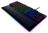 купить Клавиатура, Razer, Huntsman, RZ03-02521100-R3R1, Игровая, Оптико-механические переключатели Razer, Программируемые клавиши, USB, Подсветка Chroma 16.8 млн цветов с эффектами, Размер: 181,5*484*42 мм., Анг/Рус, Чёрный в Алматы фото 2