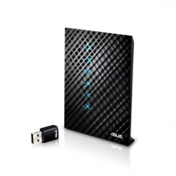 купить Маршрутизатор с беспроводной точкой доступа, ASUS, RT-AC52U, 2.4/5 ГГц, 733 Мбит/с, 2х внешние антенны (5dBi), 1х USB 2.0 в Алматы фото 2