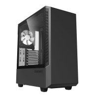 купить Корпус ПК без БП GameMax Panda ECO T802E <1x120mm Black Fan,Midi-Tower, window, tempered glass, RGB> в Алматы фото 1