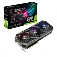 купить Видеокарта ROG-STRIX-RTX3080-O12G-GAMING, Triple fan, 12Gb/384bit GDDR6X, 2xHDMI 2.1, 3xDP 1.4a, HDCP, BOX в Алматы фото 2