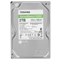 купить Жесткий диск для Видеонаблюдения  HDD 2Tb TOSHIBA Surveillance S300 5400rpm 128Mb SATA3 3,5* HDWT720UZSVA в Алматы