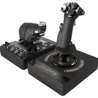 купить Контроллер для игровых симуляторов Logitech G X56 Space/Flight H.O.T.A.S. (джойстик и блок рычагов управления для авиа и космических симуляторов) в Алматы фото 1