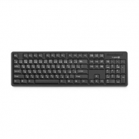 купить Клавиатура, X-Game, XK-100PB, Ультратонкая, PS/2, Анг/Рус/Каз, Чёрный в Алматы фото 1