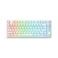 Купить Клавиатура MCHOSE Jet 75 E-sport, White Topographic, Kailh Magnetic God Switch, 80keys, EN, Wired Алматы
