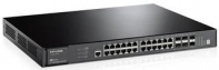 купить Коммутатор, TP-Link, T3700G-28TQ, 19-дюймовый стоечный,  24 порта 10/100/1000M   4 порт 10G SFP , Управляемый (L3), Корпус металл, 1U в Алматы фото 2
