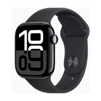 купить Смарт часы Apple Watch Series 10 GPS 42mm JB AC with Black Sport Band - M/L (MWWF3QI/A), черный в Алматы фото 1