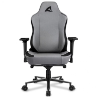 купить Игровое кресло Sharkoon Skiller SGS40 Black/Gray <Cинтетическая кожа, Газлифт 4, подлокотник 4D> в Алматы фото 2