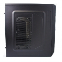 купить Корпус ПК без БП Smart C3127 <ATX, 380*175*408mm, 0.4mm, 2xUSB, BLACK> в Алматы фото 3