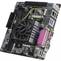 купить Материнская плата, Gigabyte, GA-E2500N (4719331805333), AMD, CPU E1-2500 (1.4 GHz), Radeon HD 8240, 2xDDR3, 2xSATA3, 1xD-Sub, 1xHDMI, 1xPCI, 1xLPT, 1xCOM, Mini-ITX в Алматы фото 2
