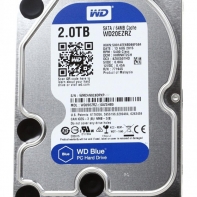 купить Жесткий диск HDD 2Tb Western Digital Blue SATA 6Gb/s 64Mb 5400rpm WD20EZRZ в Алматы фото 1
