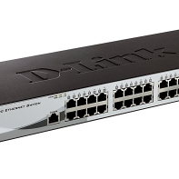купить D-Link DES-1210-28/C1A Настраиваемый комм  24 порта 10/100  + 4 порта 1000 /  в Алматы фото 1