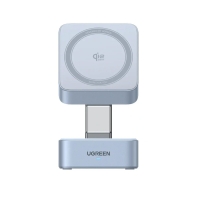 купить Беспроводная зарядка Ugreen W752 55960B 2-in-1/25W Magnetic Wireless Charger в Алматы фото 2
