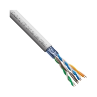 Купить Cable FTP, ExeGate FUTP4-C6-CU-S23-IN-PVC-GY-305-FLUKE SFTP 4, бухта (~305м) Алматы