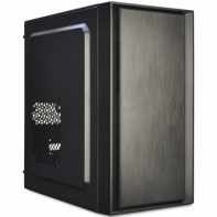 купить Корпус NOMAD HBC 03, mATX/Mini-ITX, Внутренние слоты: 1x3.5*, 1x2.5*, 4 слотов расширения,  USB2.0x2, HD Audio, VGA Card Length: Max.140 mm, CPU Cooler Height: Max.130 mm, Габариты: 325(D) x180(W) x350(H) mm, Передняя панель: пластик, Левая стенка: м в Алматы фото 1
