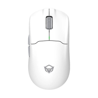 Купить Мышь Meetion GW39 White Wireless, Оптическая, PAW3395, 26000DPI, 400mAh, 5 Button, USB, 2.4 GHz/BT Алматы