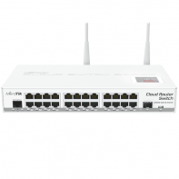 купить Сетевой коммутатор MikroTik CRS125-24G-1S-2HnD-IN CRS125 24UTP 1000Mbps, 802.11b/g/n, 1SFP в Алматы фото 1
