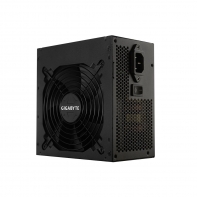 купить Блок питания, Gigabyte, GP-B700H, 700W, ATX, APFC, 20 4 pin, 4 4pin, 7*Sata, 3*Molex, 1*FDD, 4*PCI-E 6 2 pin, Вентилятор 12 см, Кабель питания, Чёрный в Алматы фото 1
