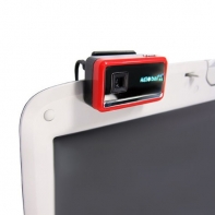 купить Веб-Камера, Global, N-10, USB 2.0, CMOS, 640x480, 1.3 Mpx, Для ноутбука, Крепление: зажим, Красный в Алматы фото 1