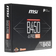 купить Материнская плата MSI B450-A PRO MAX AM4 B450 4xDDR4 6xSATA3 1xM.2 VGA HDMI DVI ATX в Алматы фото 4