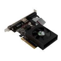 купить Видеокарта MaxSun MS-GT730 Power Hammer III 2G, 1хHDMI+1xDVI+1xVGA, 2GB GDDR3 64bit, PCIe3.0 в Алматы фото 2