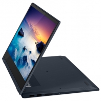 купить Ноутбук Lenovo IdeaPad C340-14IML 14.0** FHD(1920x1080) IPS GLARE/TOUCH/Intel Core i5-10210U 1.60GHz Quad/4GB/128GB SSD/GMA HD620/noDVD/WiFi/BT4.2/HD Web Camera/4in1/USB-C/4cell/1.65kg/Windows 10 Home/1Y/ONYX BLACK в Алматы фото 3