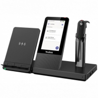 Купить Yealink WH67 UC, Беспроводная, HD звук, 120м DECT, Шумоподав, Дисплей 4**, USB-хаб, Bluetooth Алматы