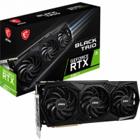 купить Видеокарта MSI GeForce RTX3090 Ti BLACK TRIO 24G GDDR6X 384bit HDMI 3xDP RTX 3090 Ti BLACK TRIO 24G в Алматы фото 1
