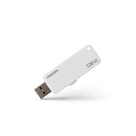 купить USB-ФЛЕШ-НАКОПИТЕЛЬ  128Gb TOSHIBA U203 USB 2.0 THN-U203W1280E4 WHITE  в Алматы фото 2