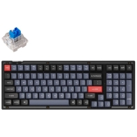 купить Клавиатура Keychron V5-A2 Frosted Black Blue Switch RGB Hot-Swap Keychron K pro&nbsp;V5A2_KEYCHRON в Алматы фото 1