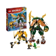 Купить Конструктор LEGO Ninjago Командные роботы ниндзя Ллойда и Арин Алматы