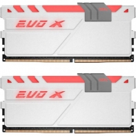 купить Оперативная память EVO X SERIES Kit 16GB (2x8GB) GEIL DDR4 3000MHz EVO X PC4-24000 15-17-17-35 GEXG416GB3000C15ADC White  в Алматы фото 1