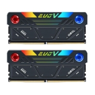 купить Оперативная память 32GB Kit (2x16GB) GEIL EVO V RGB 7200Mhz DDR5 PC5-57600 GESG532GB7200C36ADC Black в Алматы фото 1