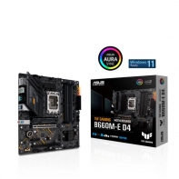 купить Сист. плата ASUS TUF GAMING B660M-E D4, H660, 1700, 4xDIMM DDR4, 2xPCI-E x16, PCI-E x1, 2xM.2, 4xSATA, HDMI, DP, BOX в Алматы фото 1