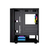 купить Корпус Wintek Cosmos PA03-G TG, ATX/Micro ATX, USB 2*3.0/1*2.0, HD-Audio Mic, 0,5 mm,1*12cm ARGB fan в Алматы фото 3