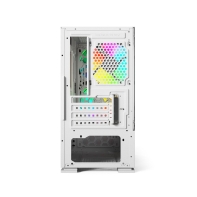купить Корпус Wintek Shadow 701-W TG, Micro ATX, USB 1*3.0/1*2.0, HD-Audio Mic, 2*14cm 1*12cm ARGB fan (без контроллера), белый в Алматы фото 3