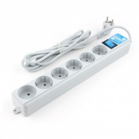 купить Сетевой фильтр Power Cube/SPG(5+1)-16B-3M/6 розет./3 м/16 А/3.5кВт/3х1мм2/White в Алматы фото 1