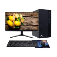купить Core i3-14100F-3.5GHz/H610/RAM 16GB/SSD 512GB/GT610-2GB/no DVD/450WLCD 23.8" HikVision/Key/Коврик/ в Алматы фото 1