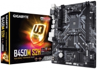 Купить Материнская плата, Gigabyte, B450M S2H (4719331804961), AM4, B450, 2xDDR4 2933, 4xSATA3, 1xM.2, 1xD-Sub, 1xDVI-D, 1xHDMI, 1xPCI-Ex16, 2xPCI-Ex1, mATX Алматы