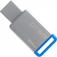 купить DT50/64GB USB Флэш  64GB 3.0 Kingston металл в Алматы фото 2
