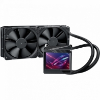 купить СЖО ASUS ROG RYUJIN 240 II, AIO, 2x120mm fan, 60mm fan, 1700 Socket, RGB, BOX в Алматы фото 1