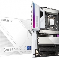 купить Материнская плата Gigabyte Z590 VISION G LGA1200 4xDDR4 6xSATA RAID 3xM.2 HDMI DP ATX в Алматы фото 1