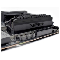 купить Модуль памяти Patriot Viper 4 Blackout, PVB48G300C6K, DDR4, DIMM, 8Gb, KIT, 2x4Gb, 3000Mhz, CL16 в Алматы фото 3