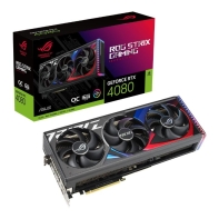 купить Видеокарта ASUS ROG-STRIX-RTX4080-O16G-GAMING, ROG Strix GeForce RTX® 4080 OC Edition, 16GB GDDR6X, 256bit, 2xHDMI, 3xDP в Алматы фото 1