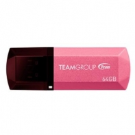 купить Устройство хранения данных USB 2.0 Flash Team Group C153, 64Gb , розовая, TC15364GK01 в Алматы фото 2