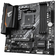 купить Материнская плата GIGABYTE B550M AORUS ELITE, AM4, B550, 2xPCI-E, DVI+HDMI, GbLAN, 4SATA 4DDR4, MATX в Алматы фото 1