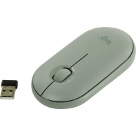 купить Мышь Logitech беспроводная Pebble M350 Eucalyptus в Алматы фото 2