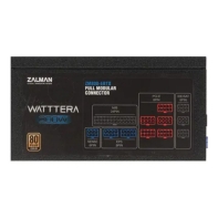 купить Блок питания Zalman ZM800-EBTII (800W) Active PFC, 85%, 200-240V, EU в Алматы фото 3